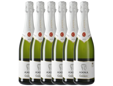 Espumante CODORNÍU Codorníu Anna Brut Cava Reserva (0.37 L - 6 unidades)