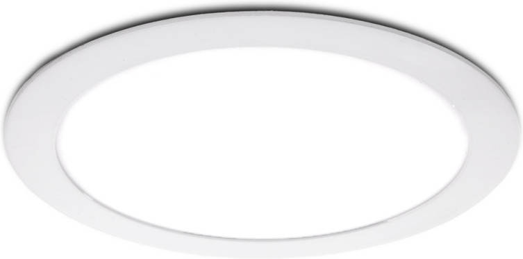 Placa Greenice Circular blancotural 20 w de leds 225mm 20w 2000lm 30.000h downlight panel techo