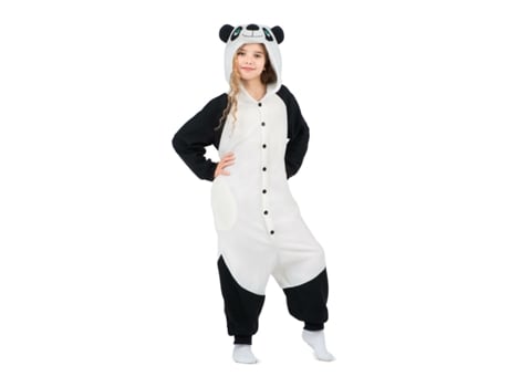 Disfraz para Niños MY OTHER ME Oso Panda Blanco Negro Talla única (2 Piezas)