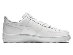 Zapatillas Deportivas NIKE Air Force 1 07 Hombre (Blanco -Cuero Natural -41)