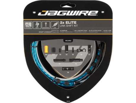 Kit JAGWIRE 2X Elite Link Shift Kit (Azul - TU)