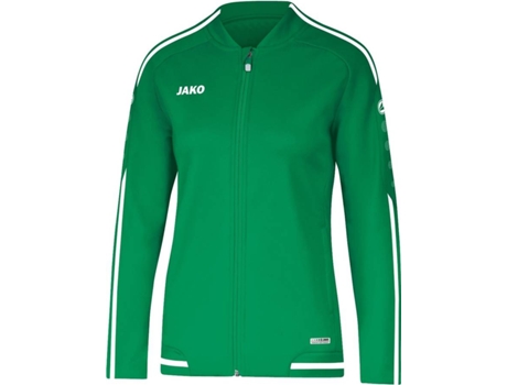 Chaqueta JAKO Femme de Loisir Striker 2.0 (Verde y Blanco - 38)