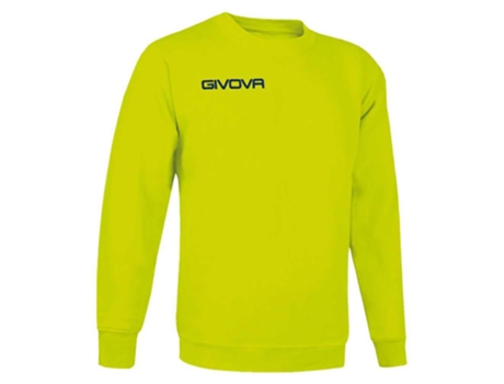 Abrigo Polar para Hombre GIVOVA One Amarillo para Corrida (10 - 12 Años)