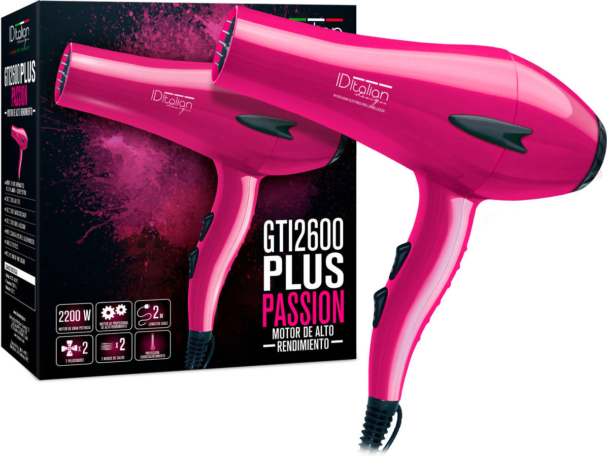 Secador de Cabello POSTQUAM Passion Plus (2200 W - 3 Niveles de Temperatura)