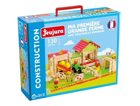 Puzzle JEUJURA (Madera - Beige - 39,5 x 30,5 x 11 cm)