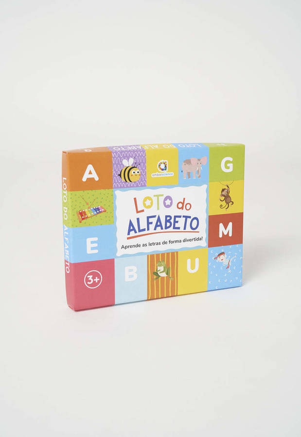 Juego Educativo AMBARSCIENCE Loto del Alfabeto (Edad Minima: 3 años)