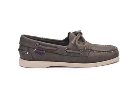 Zapatos de Mujer SEBAGO Náuticos Docksides Gris (40)