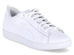 Zapatillas PUMA Smash v2 Mujer (37.5 - Blanco)