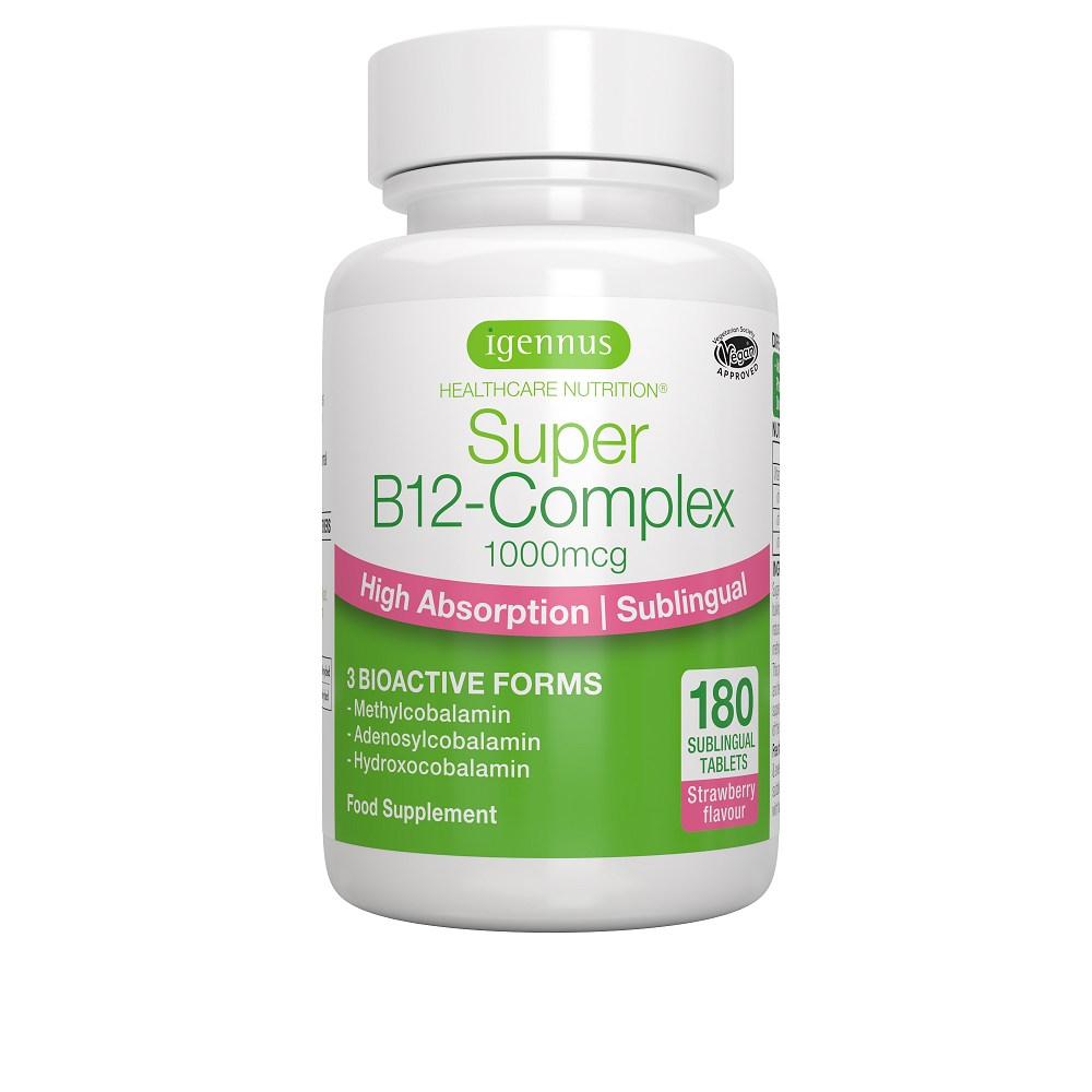 Igennus Super B12-Complex 1000mcg 180's