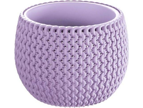 Maceta PROSPERPLAST Splofy Bowl (Morado - 18 x 18 x 13.6 cm)