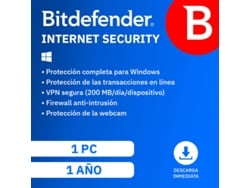 BIT DEFENDER BITDEFENDER INTERNET SEC 1DEV 12M ES ESD