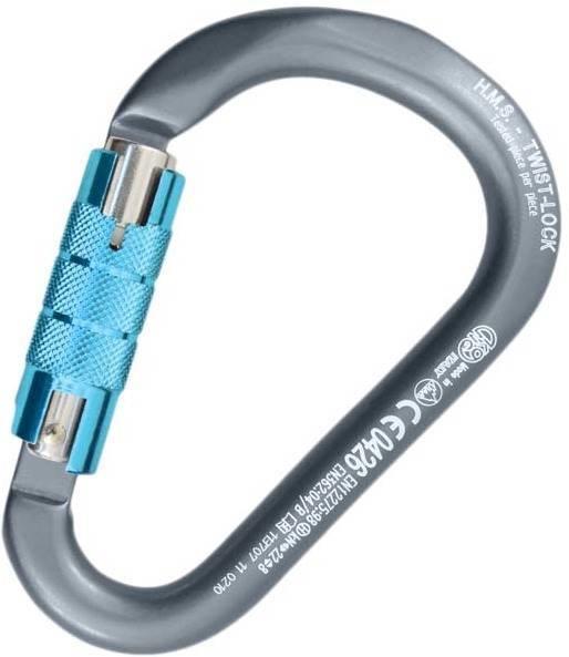 Kong Hms Classic twist lock conector unisex adulto de escalada azul talla