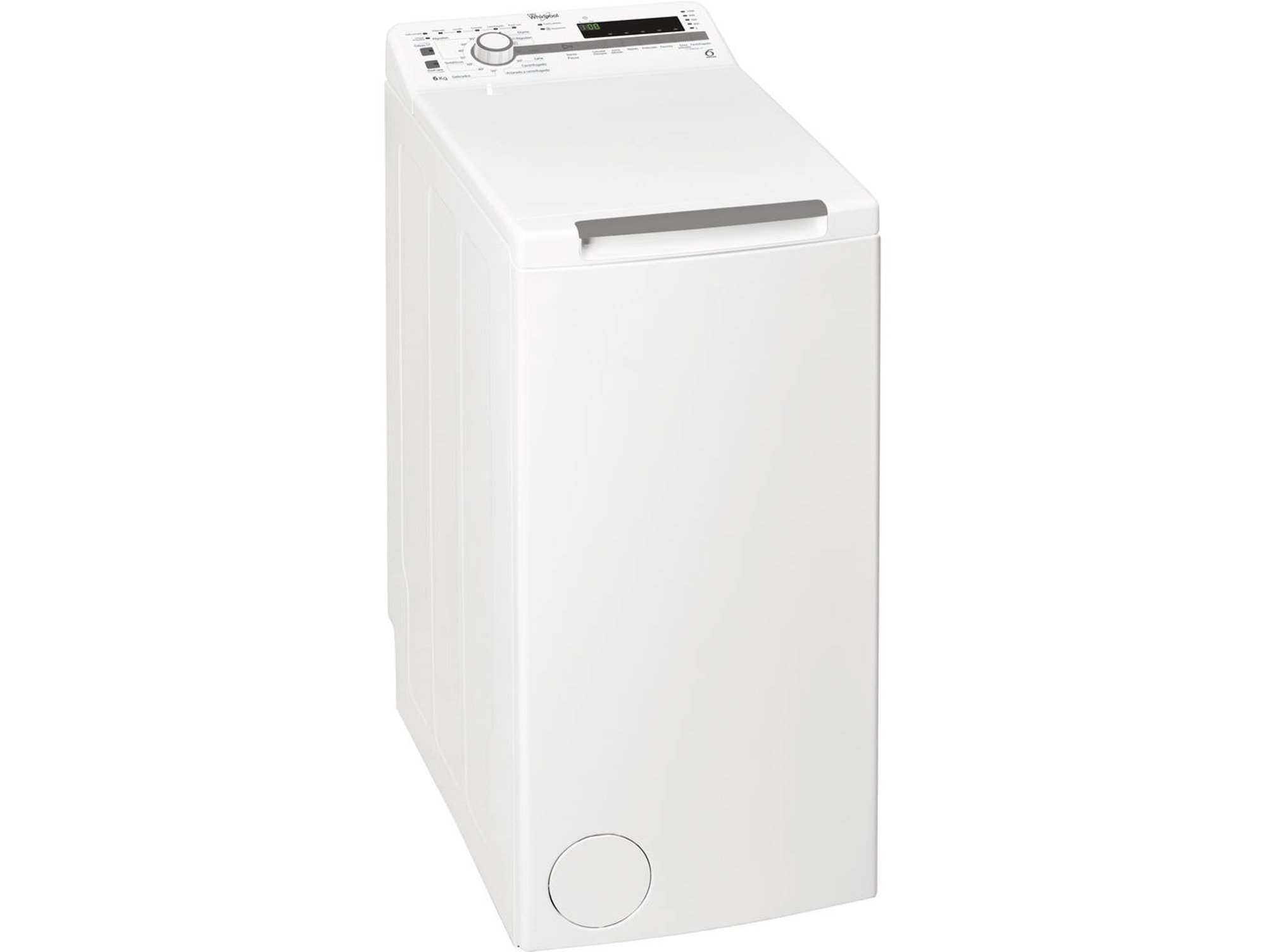 Lavadora WHIRLPOOL TDLR 60210 (6 kg - 1000 rpm - Blanco)