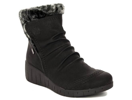 Botines RIEKER Negro (37)