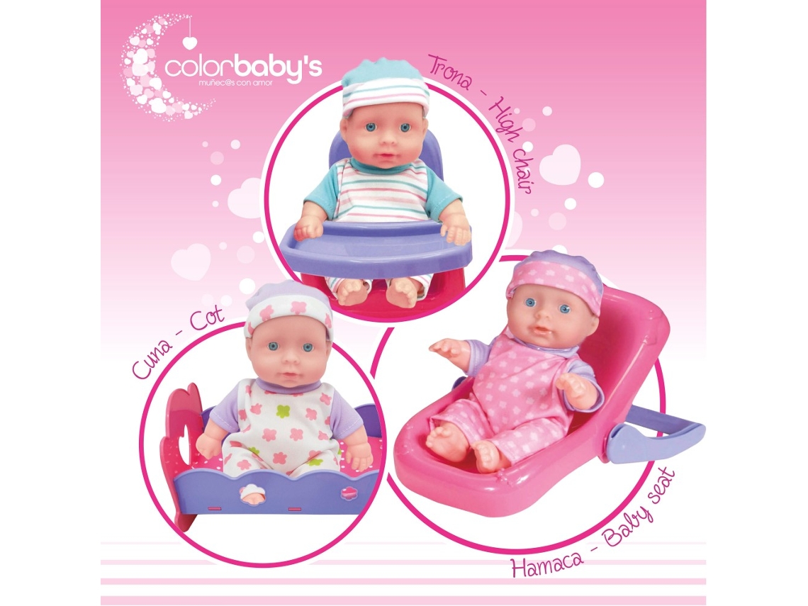 Accesorios bebés juguete Colorbaby's