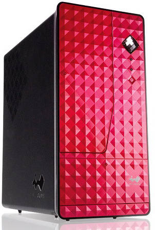 Caja PC IN WIN Diva (Mini ITX Tower - Rojo)