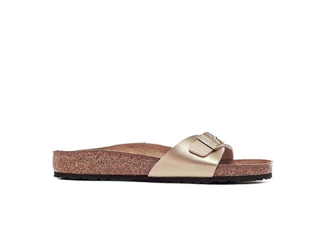 Chanclas BIRKENSTOCK Madrid Bf Piel Dorado (41)