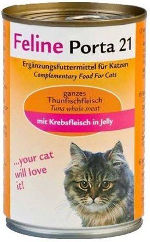 Pienso para Gatos PORTA21 (2x100 g - Húmedo - Sabor: Atún y Aloe Vera)