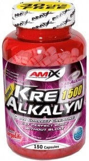 Complemento Alimentar AMIX Creatina Monohidrato Kre - Alkalyn 150 (Caramelo, Café, Coco - 28 g)