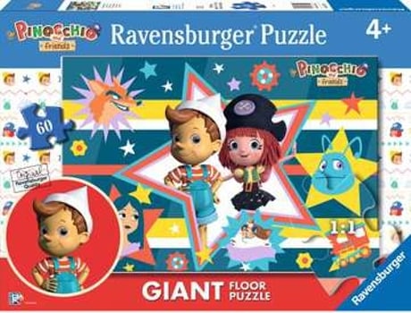 Puzzle RAVENSBURGER Pinocchio rompecabezas 60 pieza(s) Dibujos