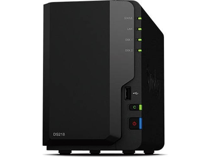 NAS SYNOLOGY DS218 (2 Bahías - 0 TB)