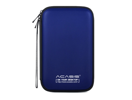 Bolsa de Almacenamiento Portátil para Disco Duro / Funda para Disco Duro Externo (Azul)