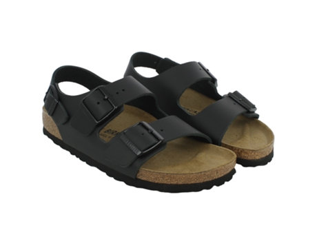 Zapatos Unisex BIRKENSTOCK Sandalo Milano Piel Negro (38)