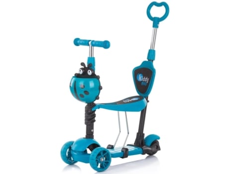 Patinete infantil con manillar parental KIDDY EVO ocean