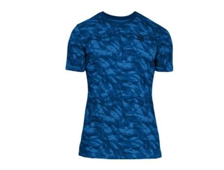 Camiseta UNDER ARMOUR Hombre (L - Azul)