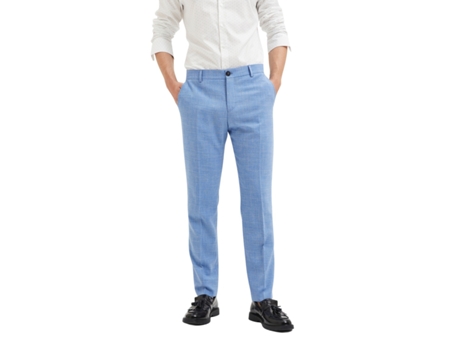 Pantalones SELECTED Hombre (94 - Azul)