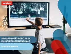 MDS Seguro Daño Robo Flex (Suscripción Mensual) - Hasta 399.99 euros - TVs