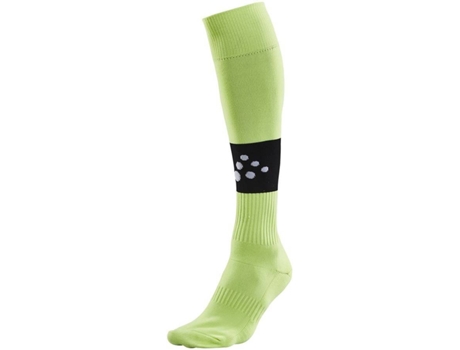 Calcetines para Hombre CRAFT Squad Contrast Verde para Fútbol (EU 31 - 33)