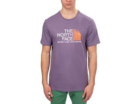 Camiseta de Hombre THE NORTH FACE Morado (2XL)