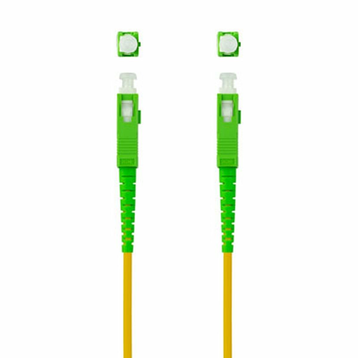 Cable De Fibra nanocable 10.20.0002 para router scapc monomodo simplex lszh color amarillo 2 g657a2 2m