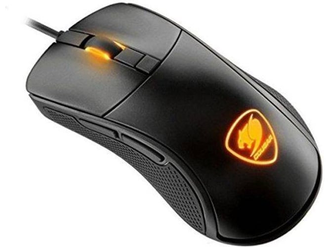 Ratón Gaming COUGAR Surpassion (7200 dpi - Negro)