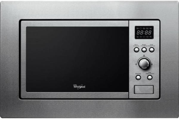 Microondas Integrable WHIRLPOOL AMW 140 IX (20 L - Con grill - Inox)