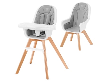 Silla de Comer KINDERKRAFT TIXI gris