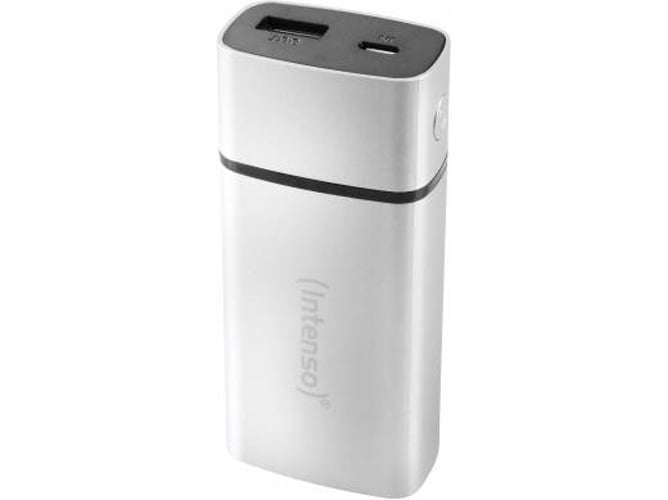 Powerbank Intenso Pm5200 plateado batería externa 5200 mah aluminio de litio bank aatbpt0138 5200mah para smartphones tabletas