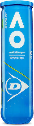 Pelota de Tenis DUNLOP Australian Open (4un)