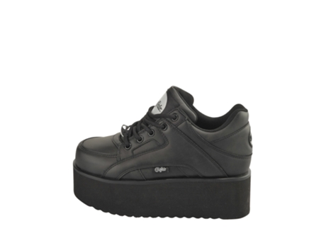 Zapatillas de Mujer BUFFALO Vegan Piel Negro (41)