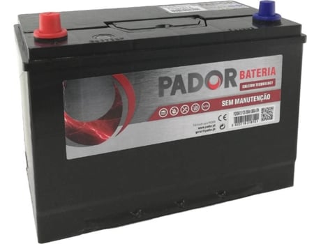 Baterías de Coche PADOR Calcium Technology (95 A -12 V -95 Ah)