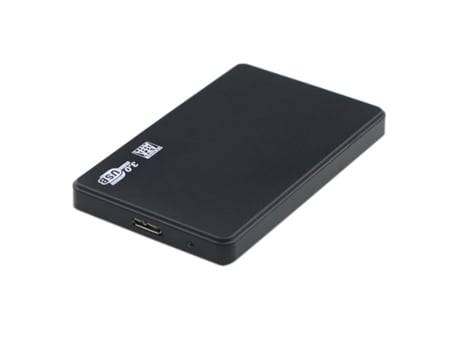 Caja de Disco Duro Externo HDD / SSD SLOWMOOSE 2,5'' (USB 3.0 - Negro)