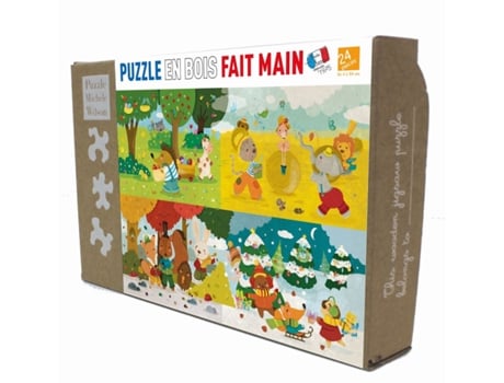 Puzzle PUZZLE MICHELE WILSONThe Seasons By Gaëlle Picard (Edad Mínima Recomendada: 4 años)