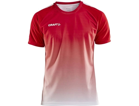 Camiseta de Hombre para Fútbol CRAFT Control Fade Rojo (S)