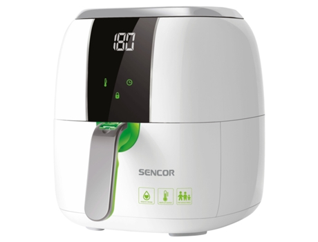 SFR 5320WH Sencillo 3 L Independiente 1400 W Negro, Blanco SENCOR