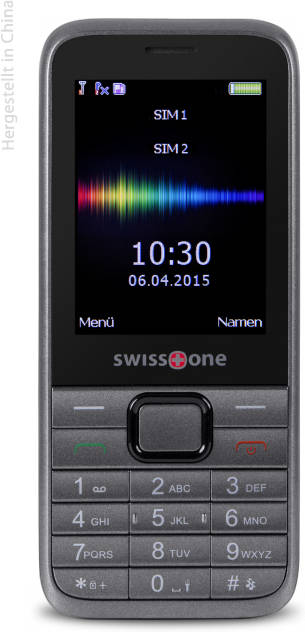 Teléfono móvil SWISSTONE SC 560 (2.4'' - 2G - Cinza)