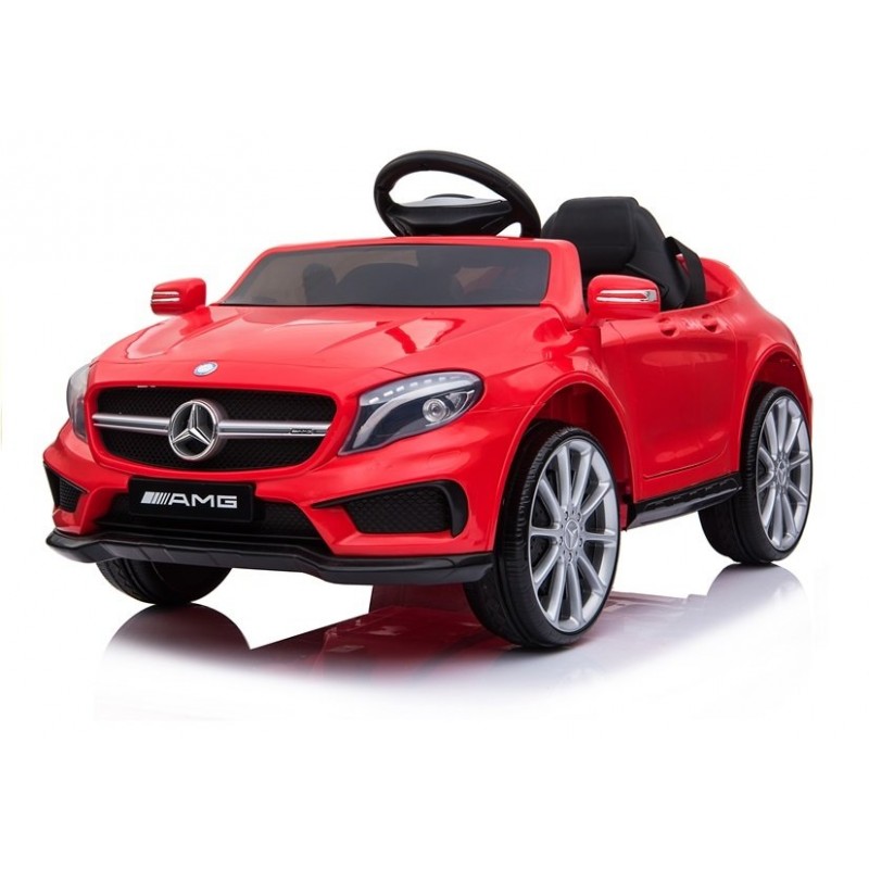 Ataa Mercedes Gla teledirigido rojo coche para niños y con batería 12 voltios mando padres… cars licencia amg 12v 1