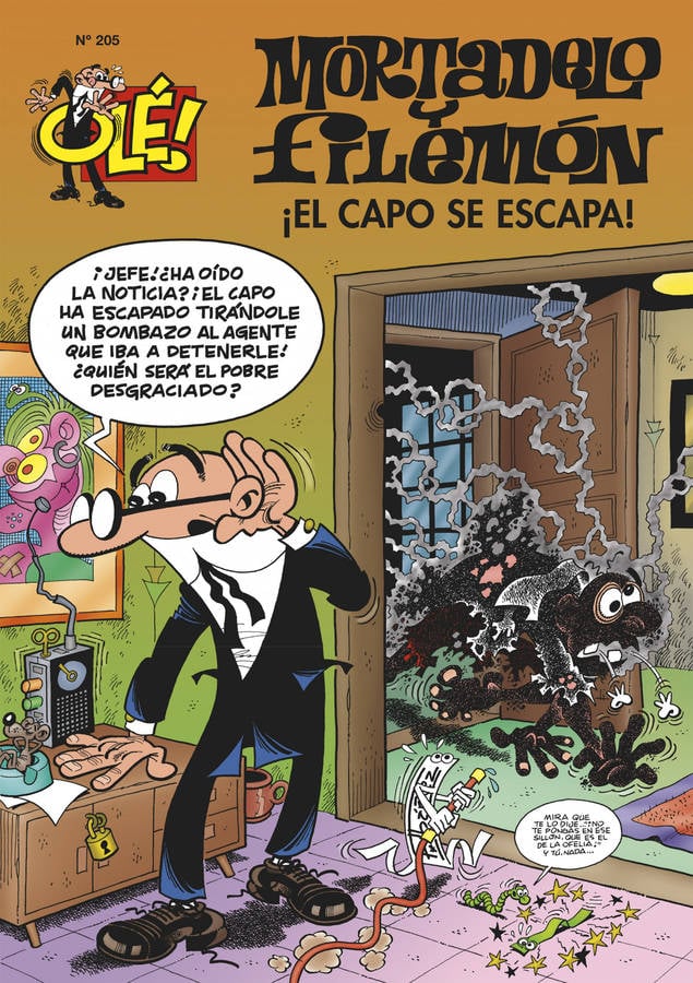 ¡el Capo Se escapa mortadelo 205 tapa blanda libro de francisco