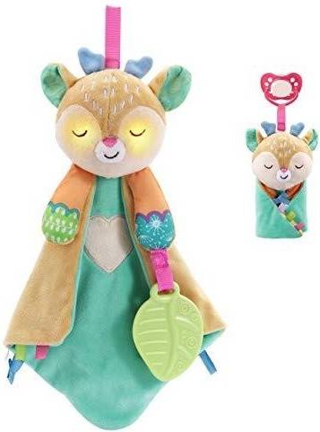 Vtechdoudou Pradera La cervatilla para +3 meses mantita con peluche y chupetero incluye mordedor estimulación relajación color esp 3480536522 baby dudu muñeco colgante 0