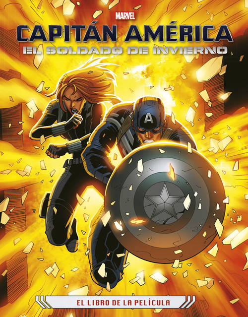 Libro Capitán América de Marvel (Español)